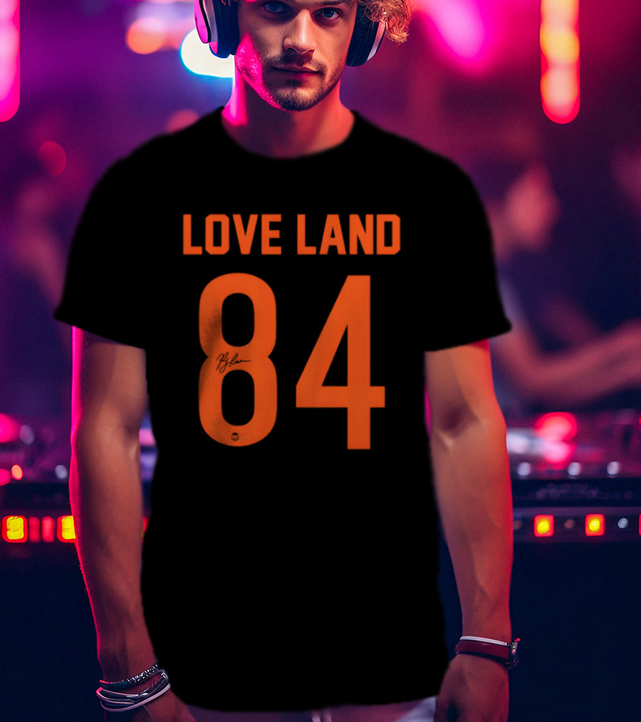 Love Land 84 Chicago Bears Football Good Better Best T-Shirt