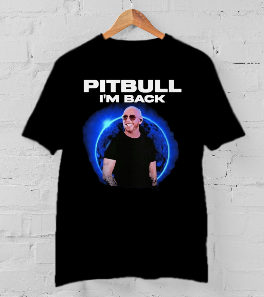 Pitbull I'm Back North America Tour Music Event T-Shirt