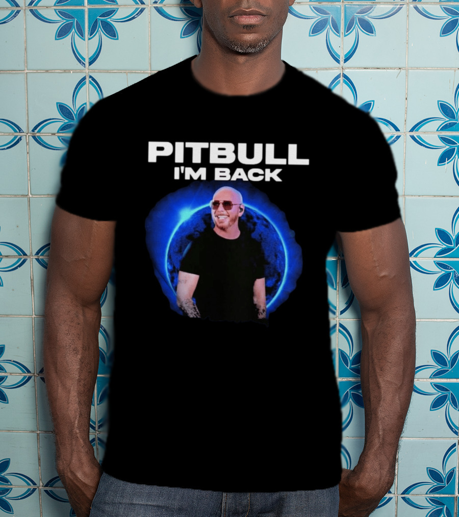 Pitbull I'm Back North America Tour Music Event T-Shirt