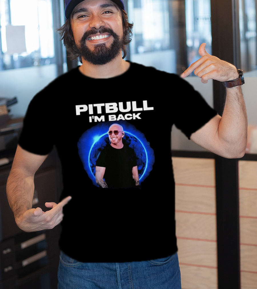 Pitbull I'm Back North America Tour Music Event T-Shirt