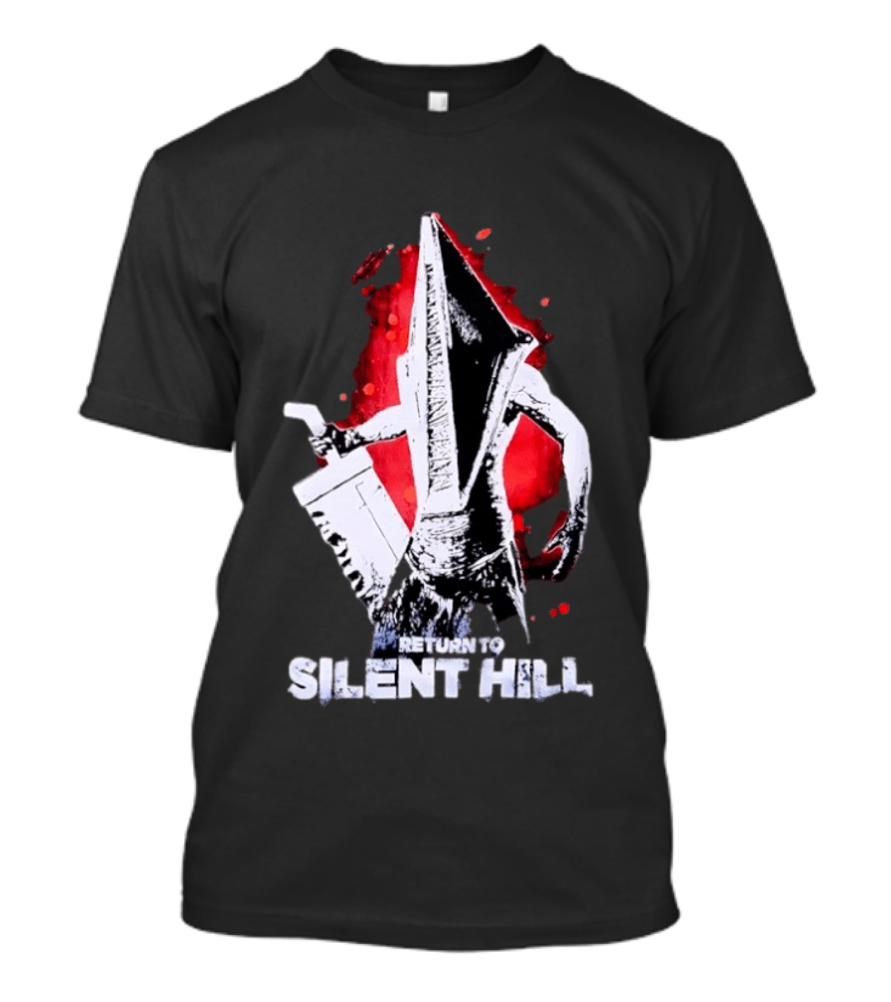 Return To Silent Hill Pyramid Head Iconic Horror T-Shirt