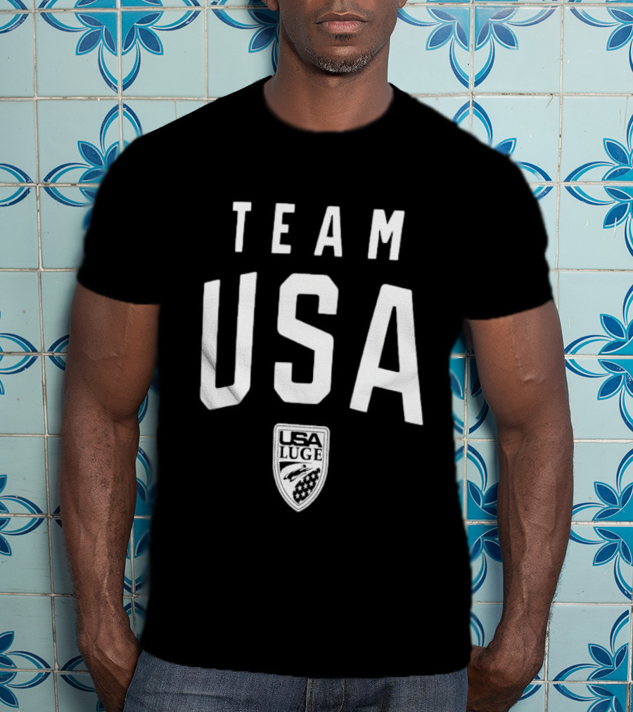 Team USA Luge Winter Sports T-Shirt