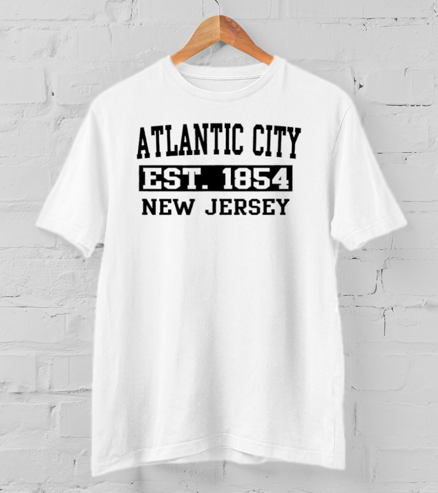 Atlantic City New Jersey Est. 1854 Historic Appeal T-Shirt