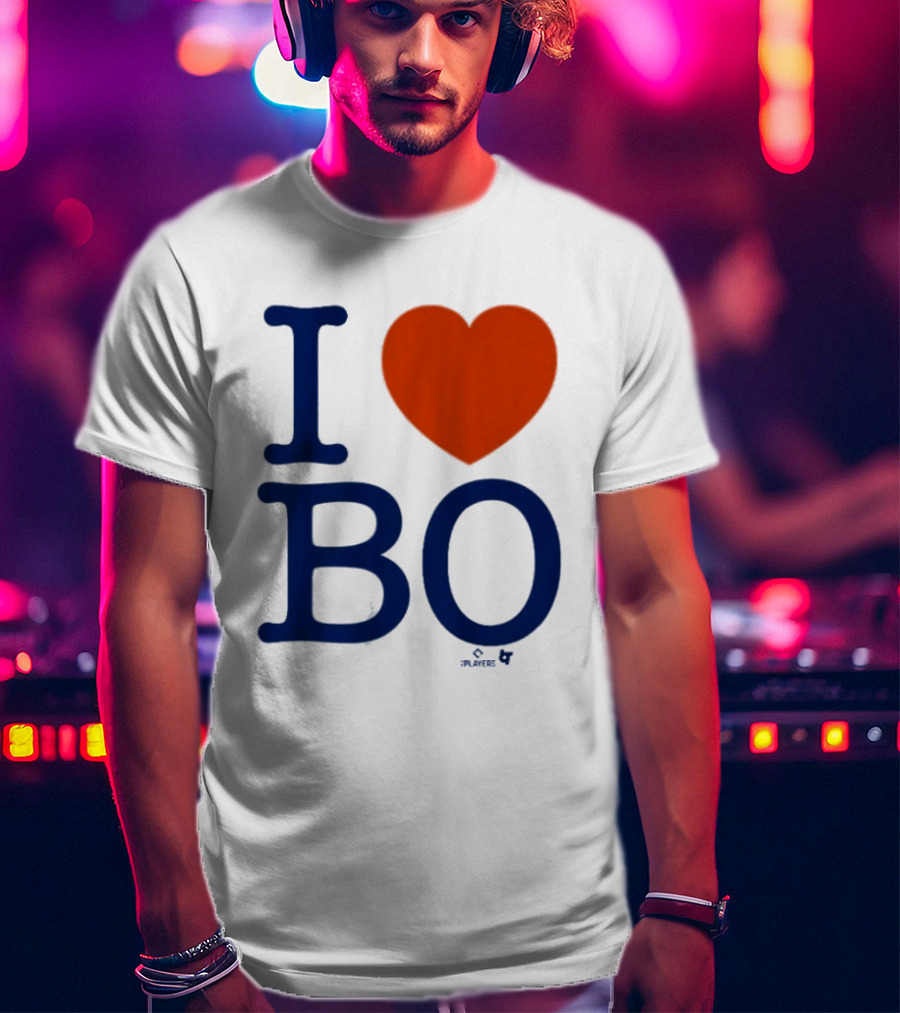 I Heart Bo Bichette Fan Apparel MLB Toronto Baseball T-Shirt