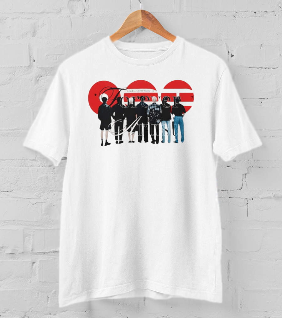 BTS OT7 2026 Comeback We Will Work Hard To Become Your Forever Artist T-Shirt