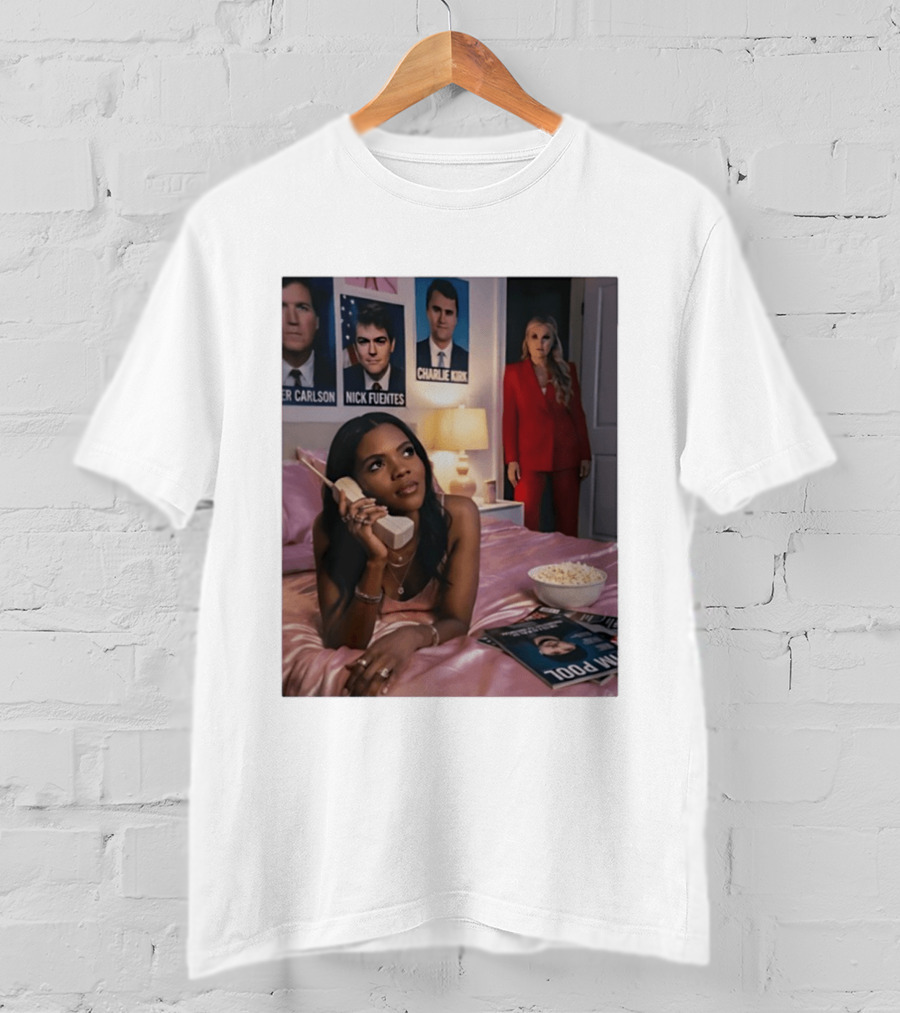 Candace Owens Phone Call Tucker Carlson Nick Fuentes Charlie Kirk S T-Shirt