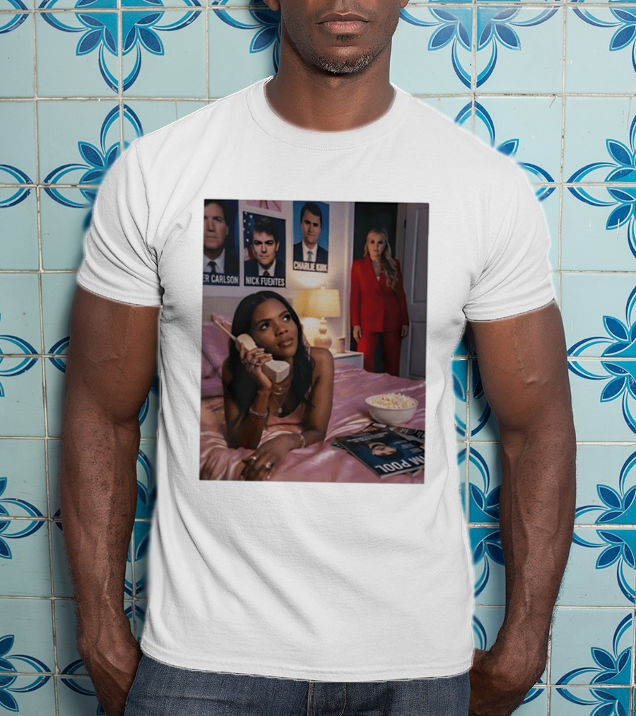 Candace Owens Phone Call Tucker Carlson Nick Fuentes Charlie Kirk S T-Shirt