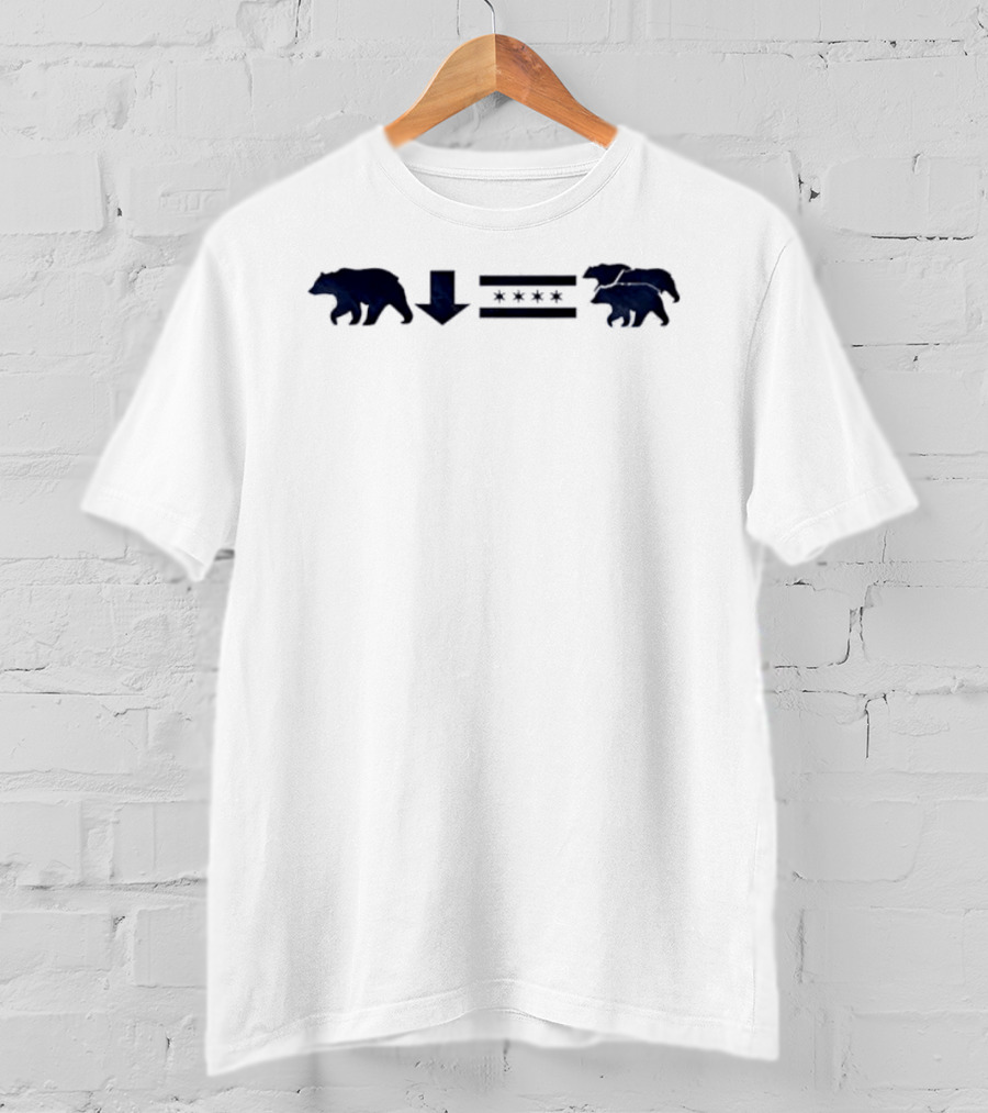 Chicago Bear Down Football Stars T-Shirt