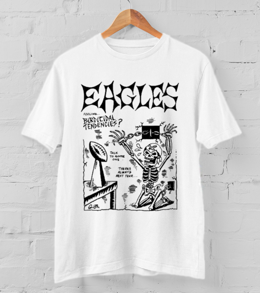 Eagles Talk To Keeper Feeling Birdical Tendencies T-Shirt