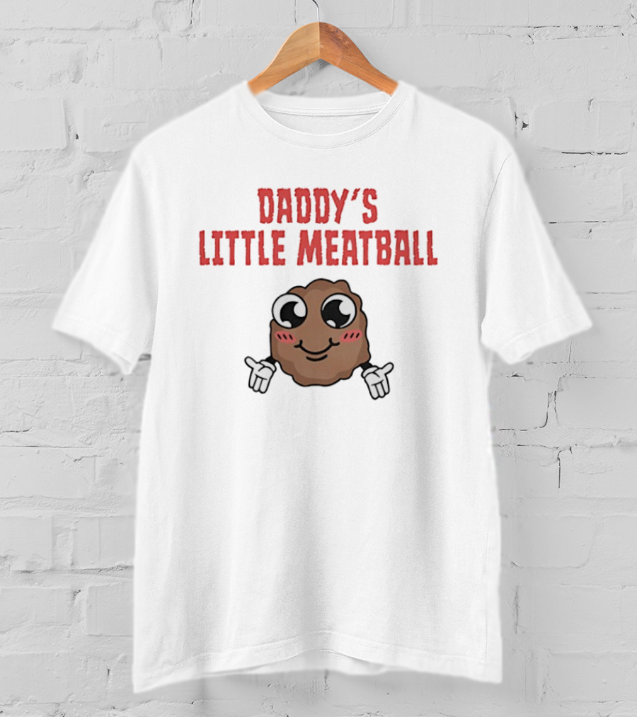 Daddy's Little Meatball Happy Gilmore 2 Fun Cartoon T-Shirt