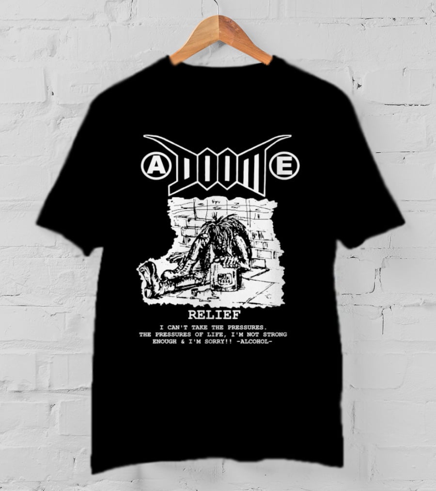 ADIIIE Relief I Can't Take The Pressures I'm Not Strong Enough And I'm Boakin Malcolm T-Shirt