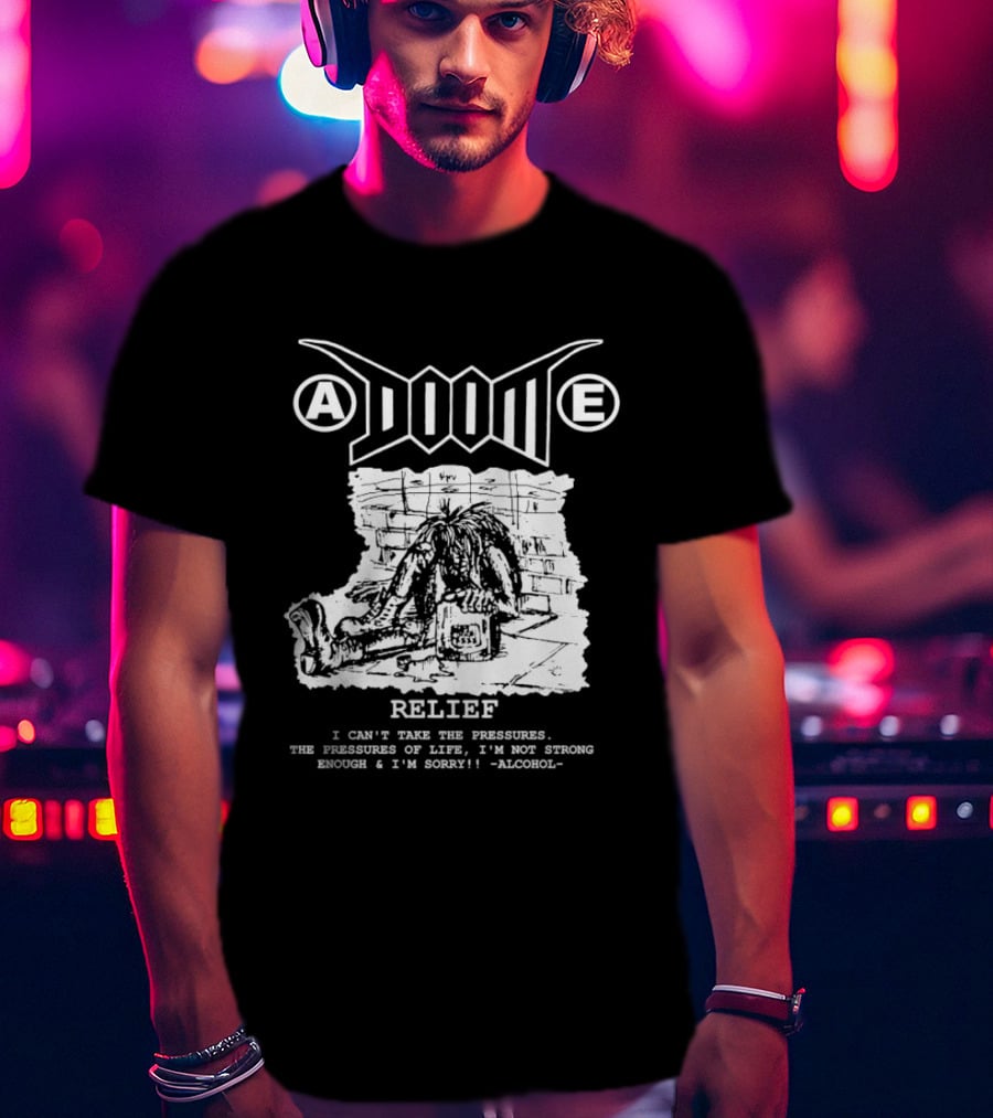 ADIIIE Relief I Can't Take The Pressures I'm Not Strong Enough And I'm Boakin Malcolm T-Shirt