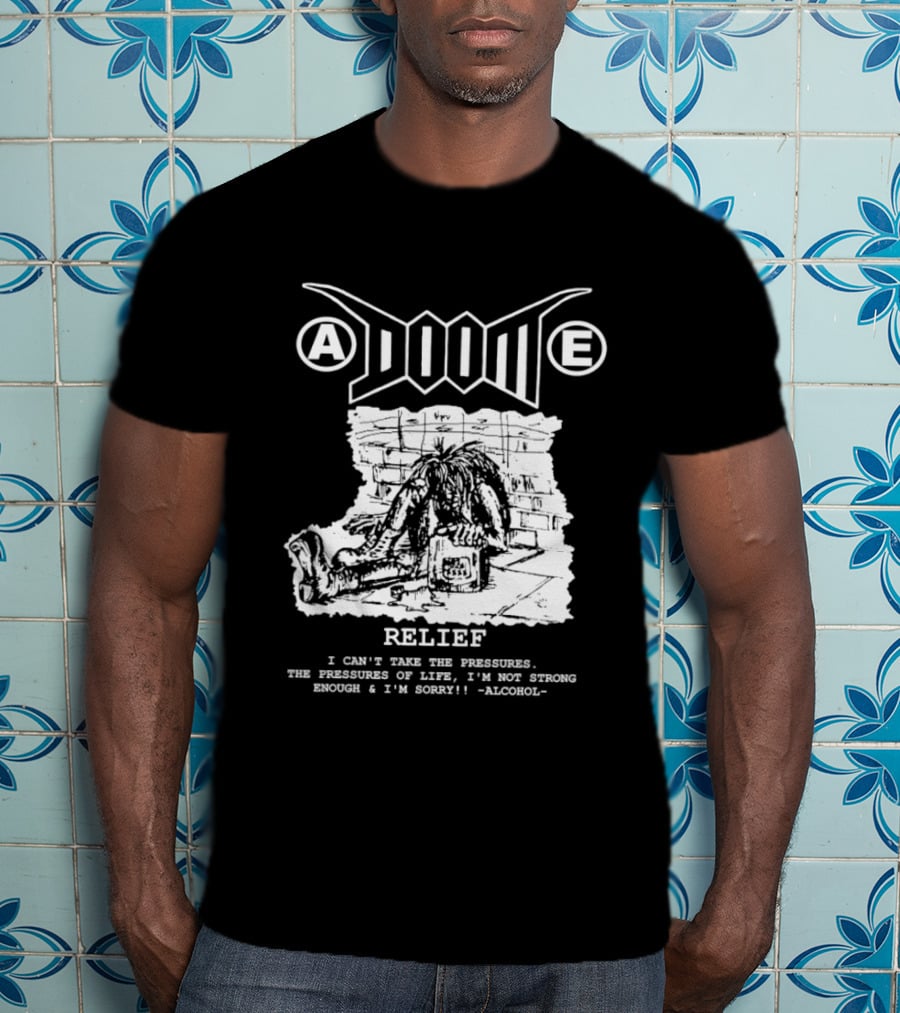 ADIIIE Relief I Can't Take The Pressures I'm Not Strong Enough And I'm Boakin Malcolm T-Shirt