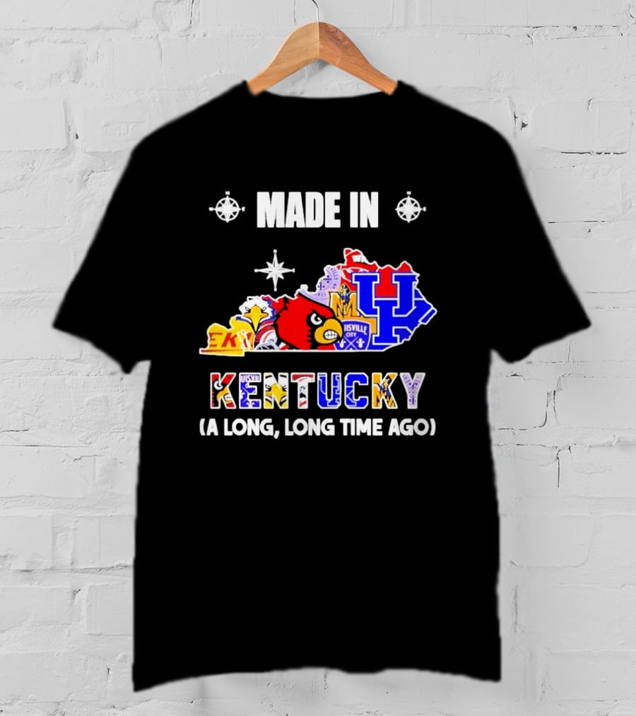 Made In Kentucky UK Louisville City Cardinals Long Time Ago T-Shirt
