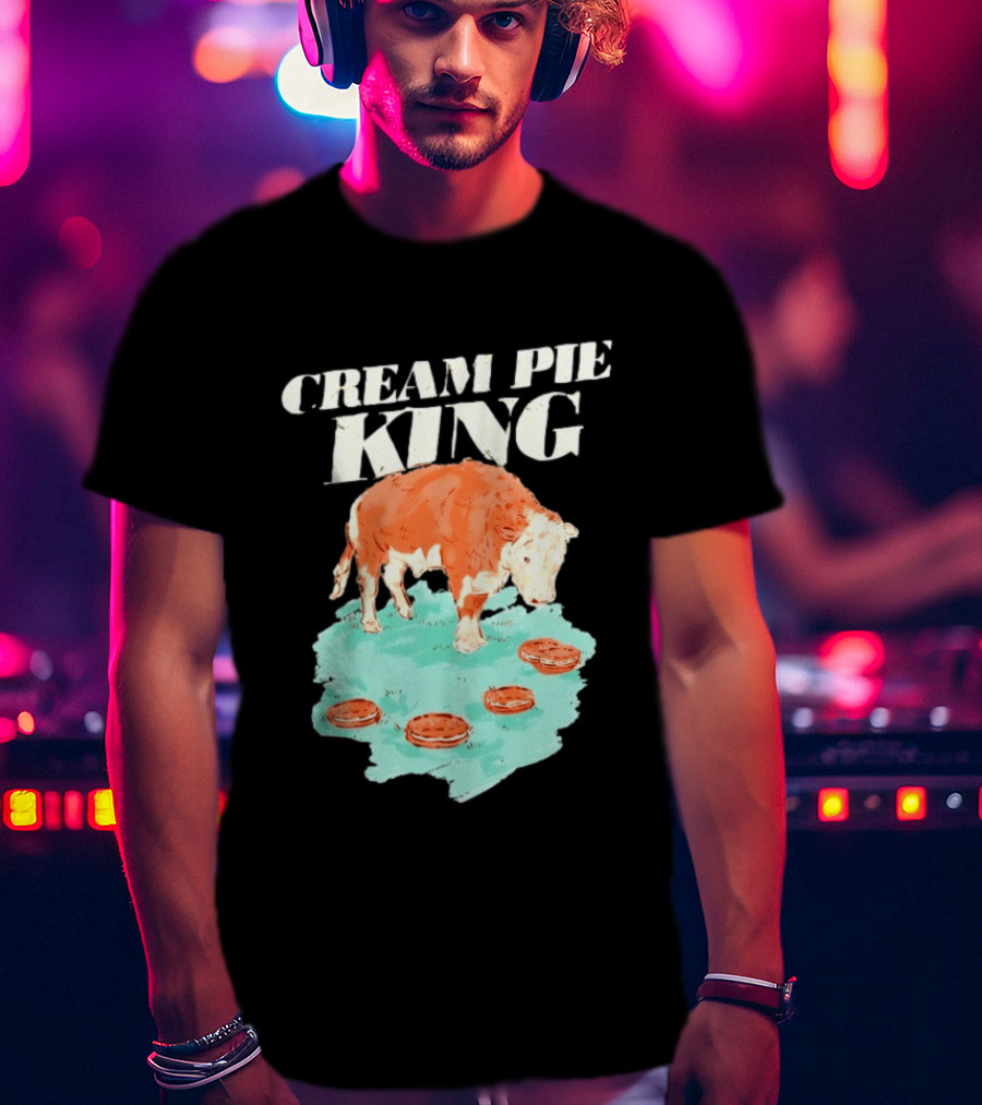 Cream Pie King Rufus The Bull T-Shirt