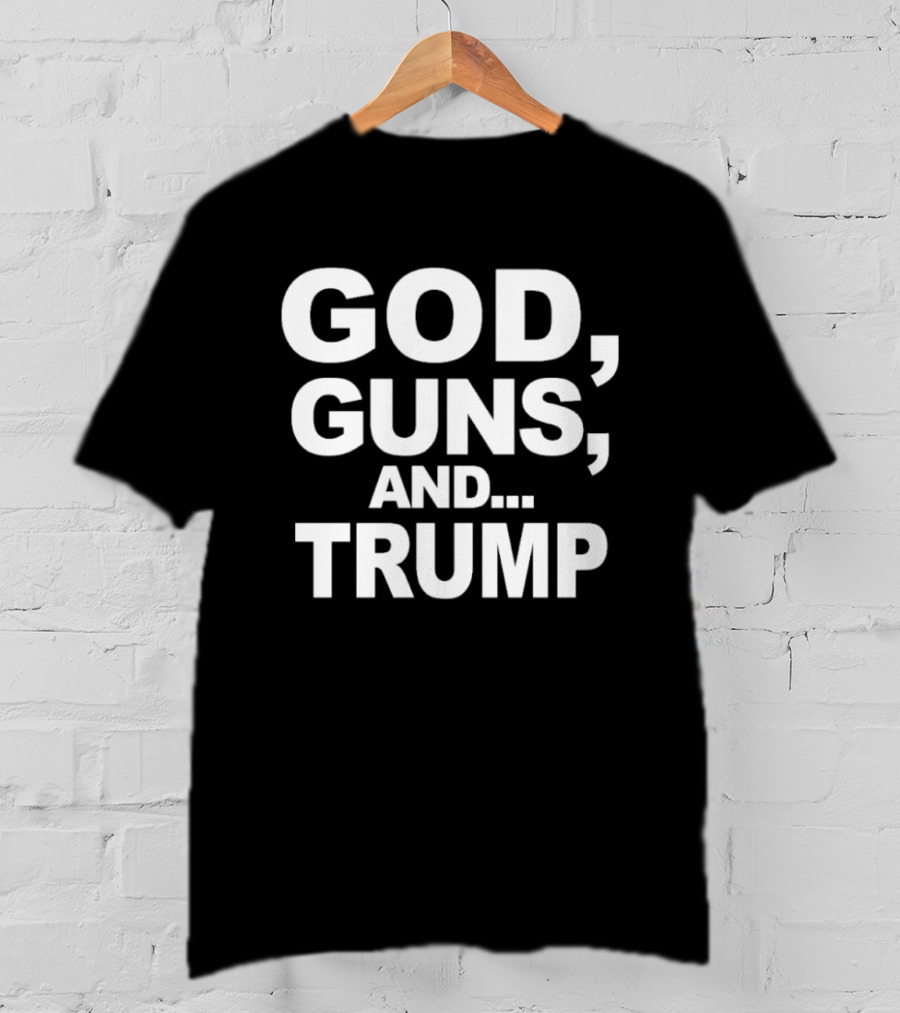 God Guns And Trump Scott Presler T-Shirt