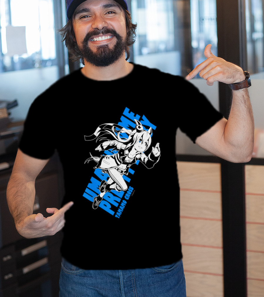 Tamamo Cross Umamusume Pretty Derby Character Racing T-Shirt