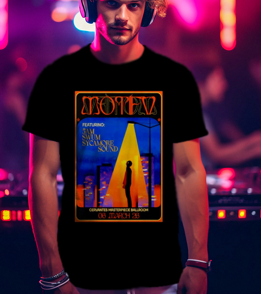 Motifv Featuring 5AM SWUM Sycamore Sound Cervantes' Masterpiece Ballroom March 6 2026 T-Shirt