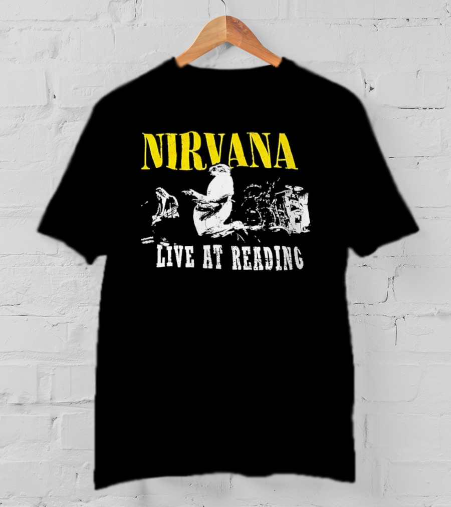 Nirvana Live At Reading Festival Iconic Performance 1992 T-Shirt