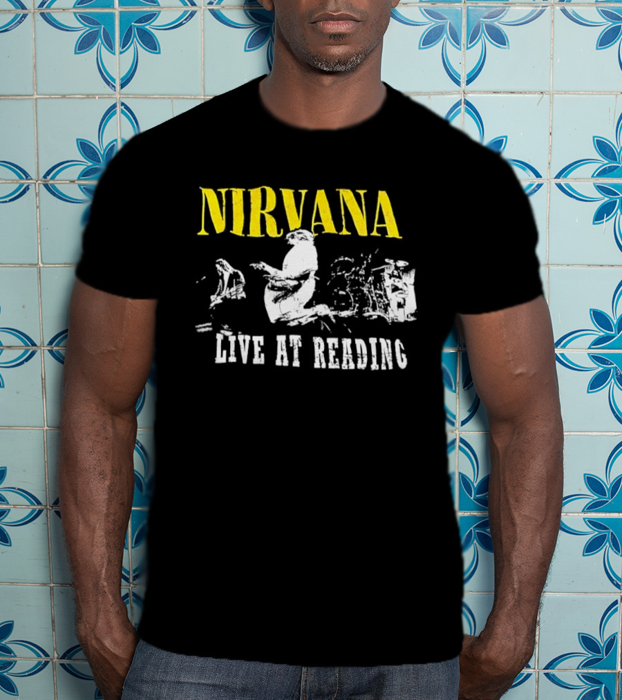 Nirvana Live At Reading Festival Iconic Performance 1992 T-Shirt