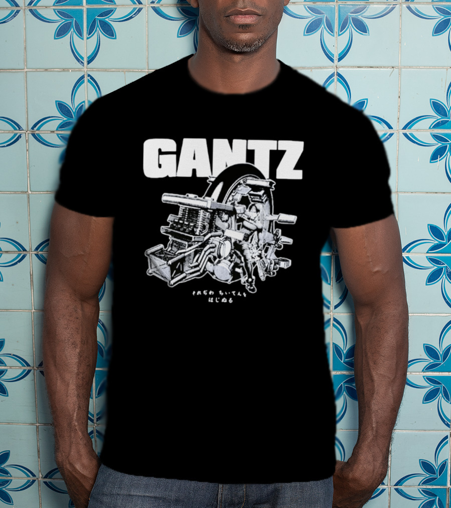 Gantz Uniqlo Shueisha Collab Mecha Manga T-Shirt