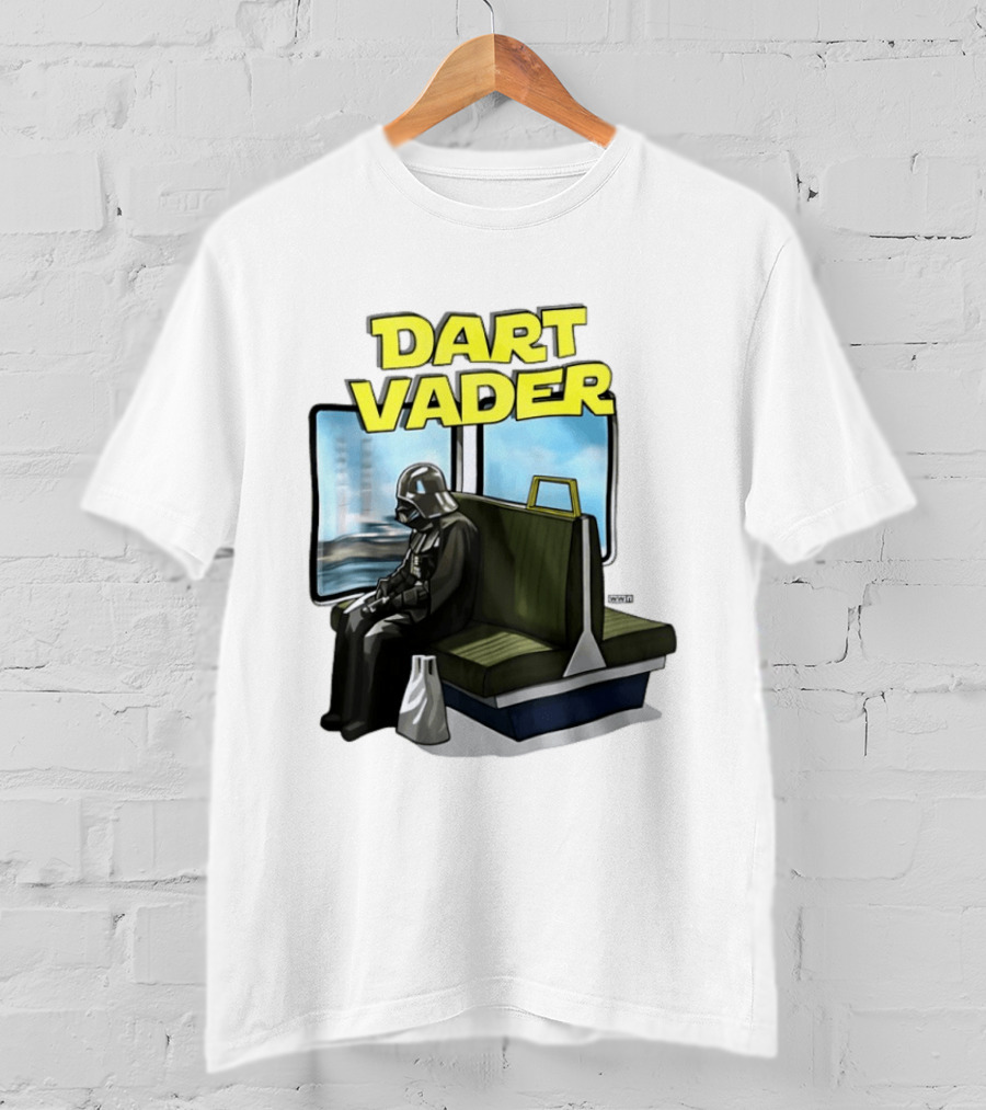Dart Vader On Train Journey T-Shirt