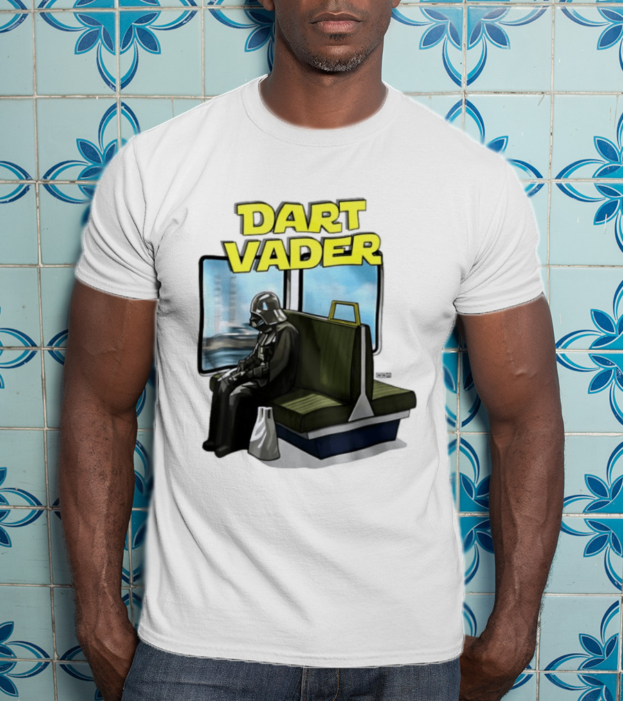 Dart Vader On Train Journey T-Shirt