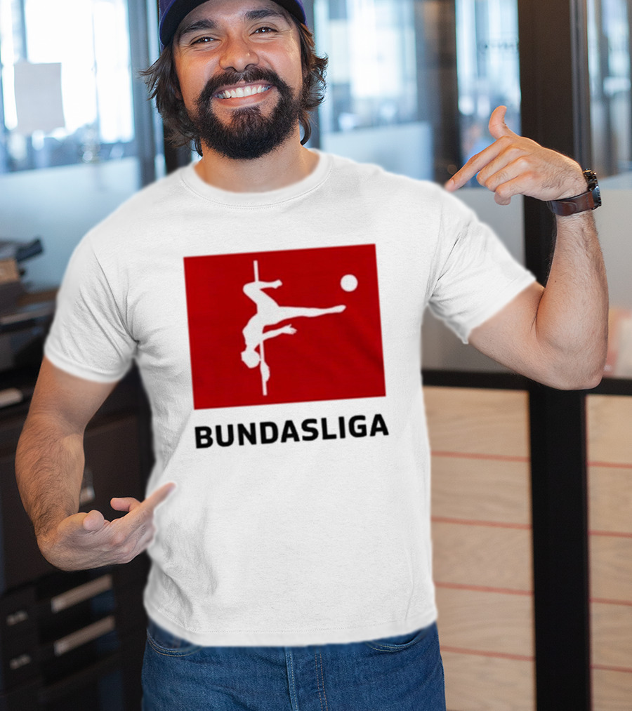 CA$HANOVA BULHAR BUNDASLIGA Parody Soccer Pole Dance Icon Red T-Shirt