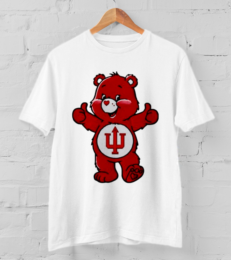 Indiana Hoosiers Bear Mascot Thumbs Up T-Shirt