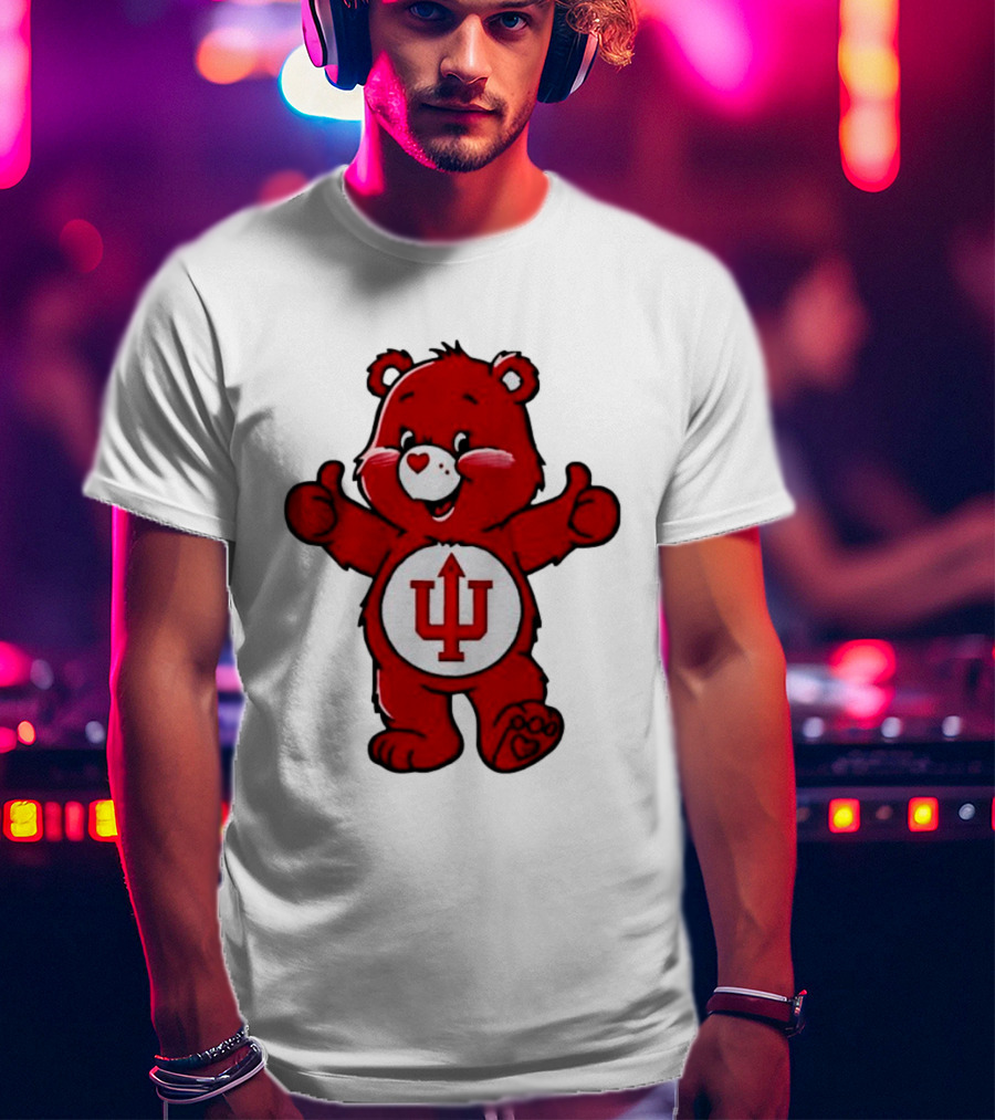 Indiana Hoosiers Bear Mascot Thumbs Up T-Shirt