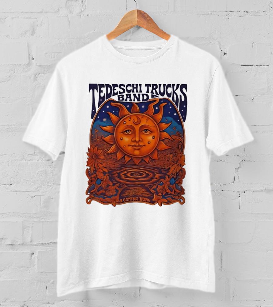 Tedeschi Trucks Band Cosmic Sunflower I Am The Moon Tour T-Shirt