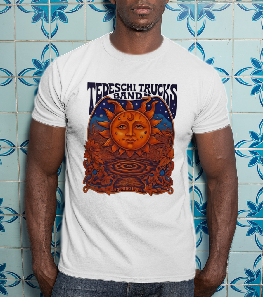 Tedeschi Trucks Band Cosmic Sunflower I Am The Moon Tour T-Shirt