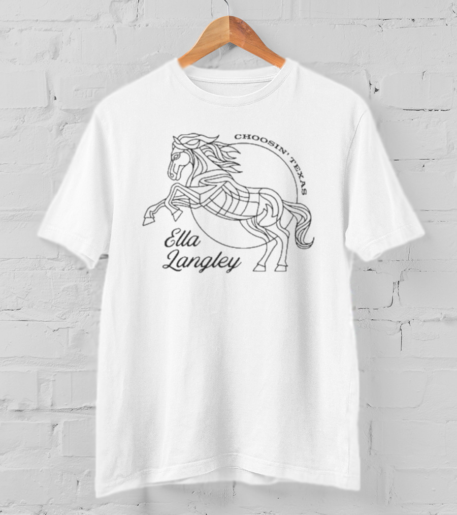 Choosin' Texas Ella Langley Horse T-Shirt
