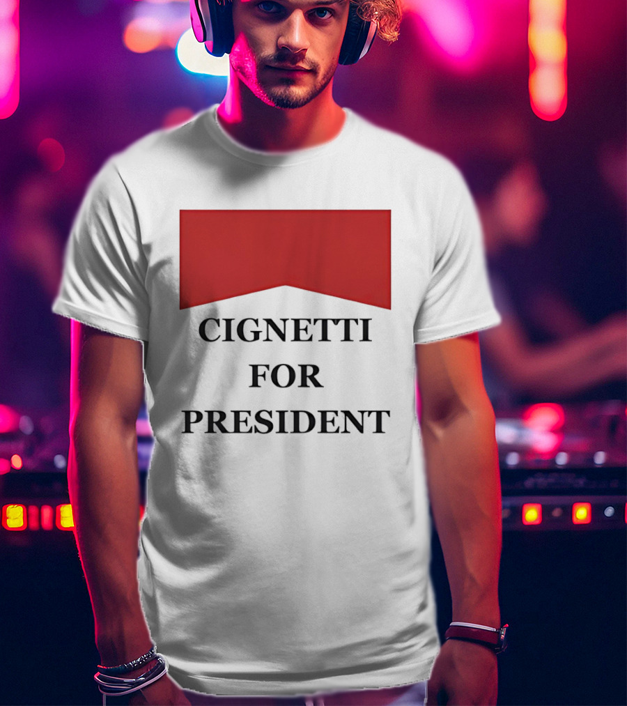 Cignetti For President Marlboro T-Shirt