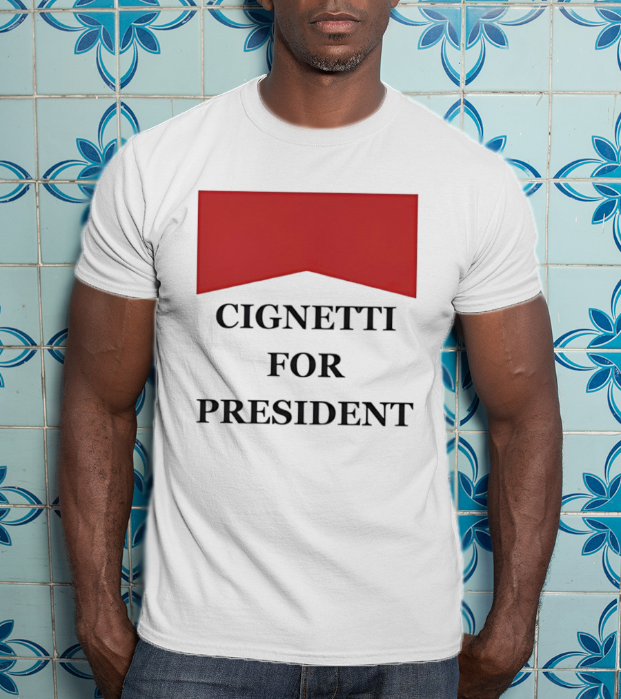 Cignetti For President Marlboro T-Shirt