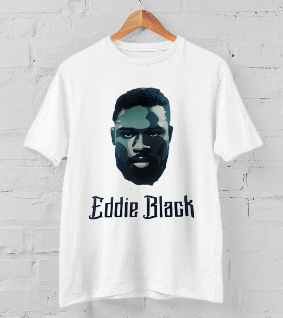 Eddie Black Big Head T-Shirt