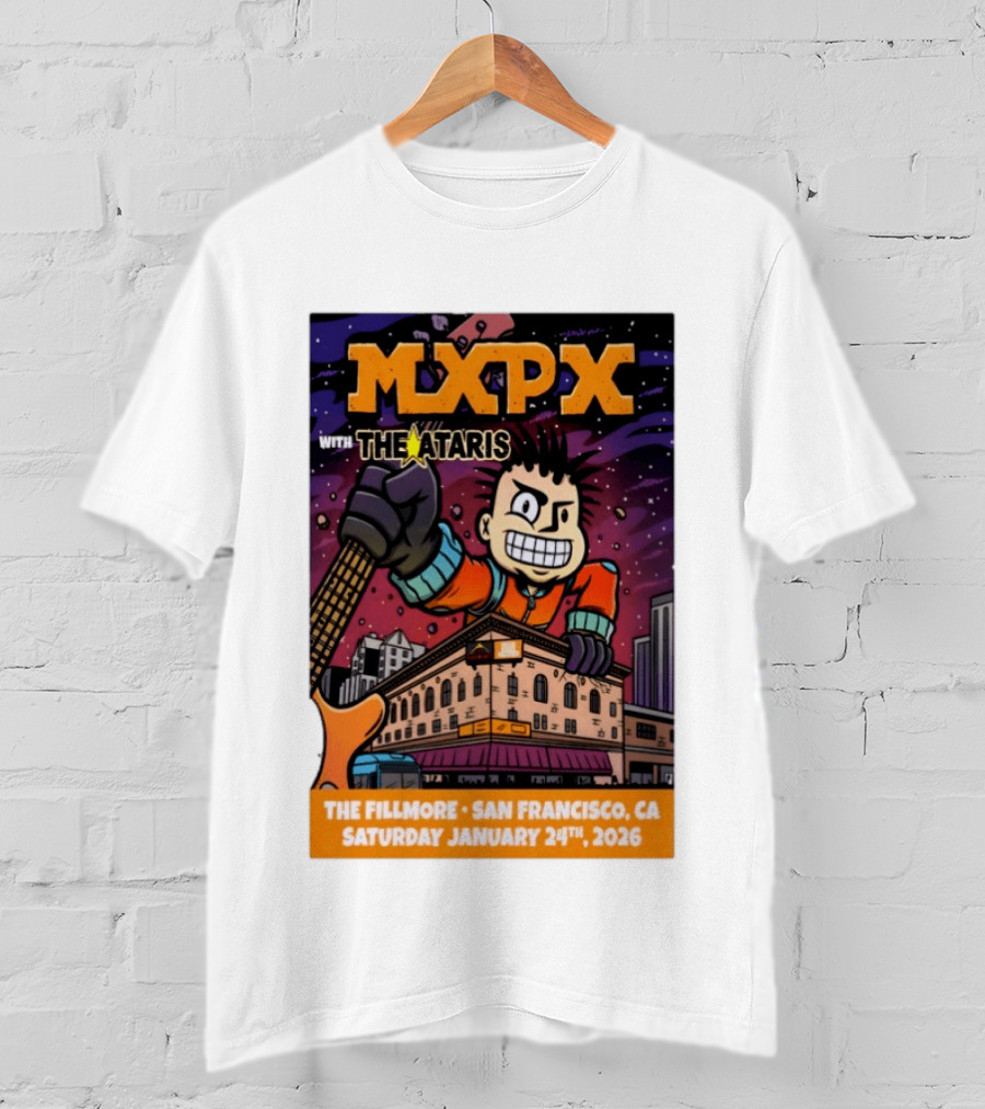 MXPX With The Ataris The Fillmore San Francisco January 24 2026 T-Shirt
