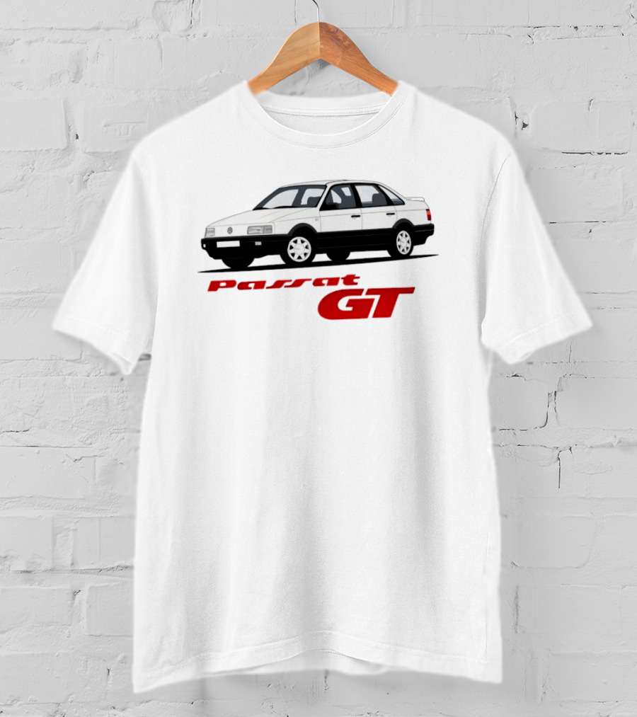 Volkswagen Passat GT B3 Classic Vintage Car T-Shirt