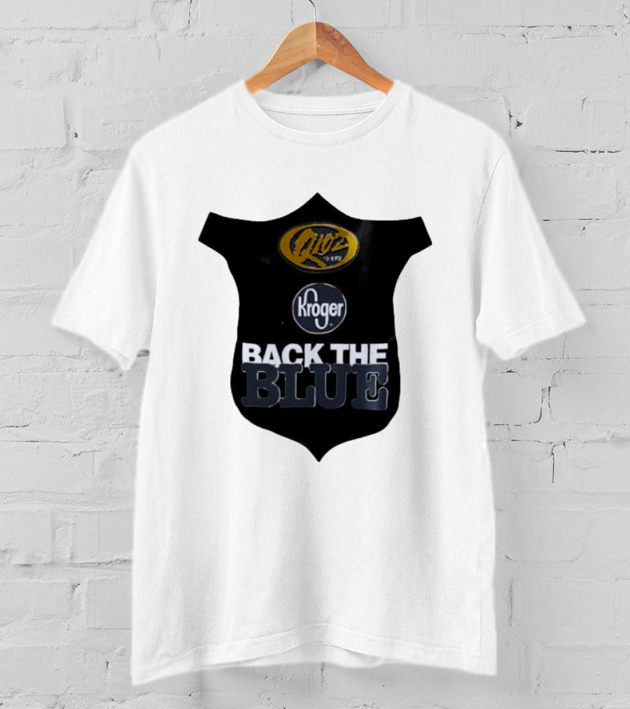 Qlo2 Kroger Back The Blue T-Shirt