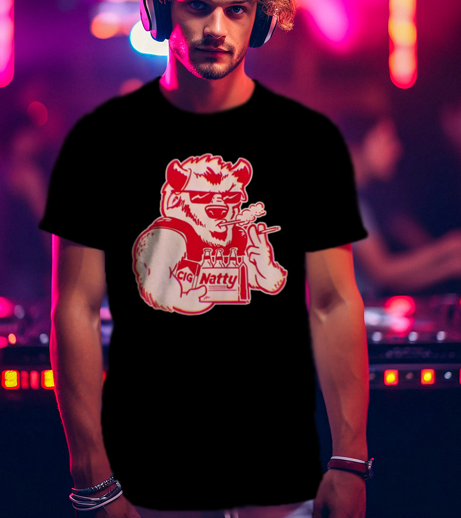 Coach Cignetti Indiana Hoosiers Football Bison Smoking CIG Natty T-Shirt