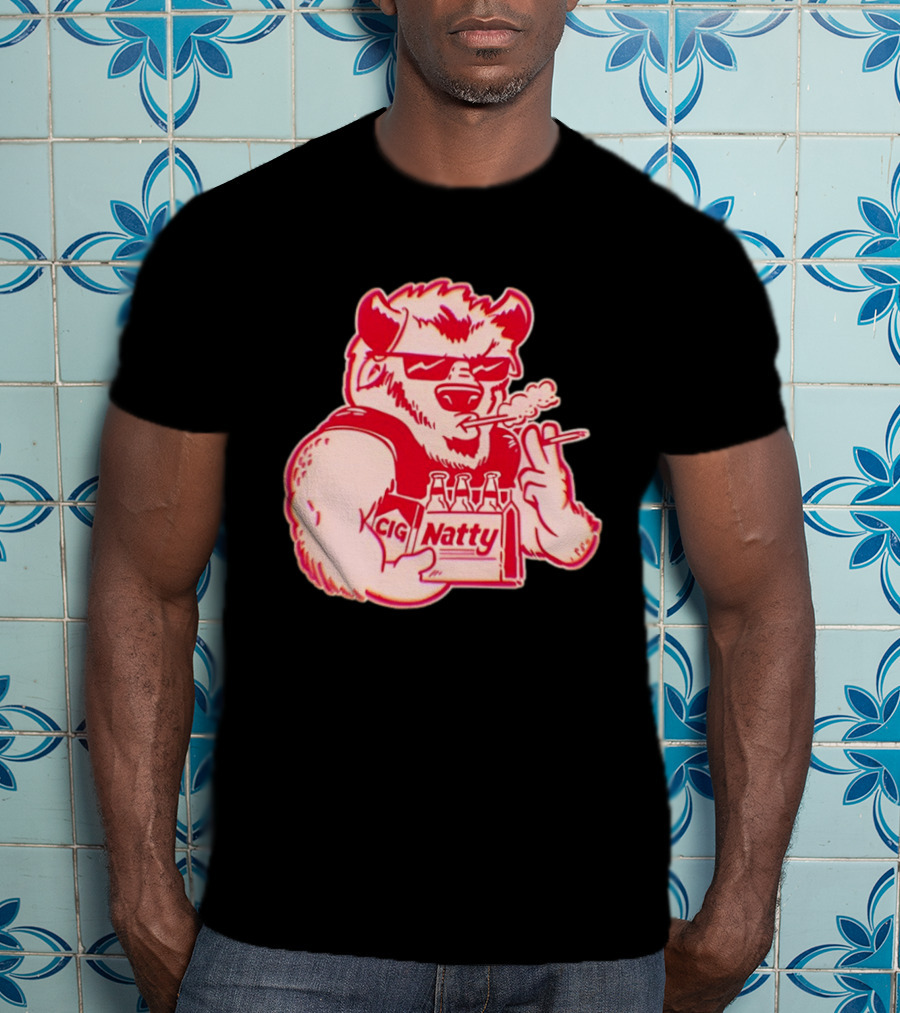 Coach Cignetti Indiana Hoosiers Football Bison Smoking CIG Natty T-Shirt