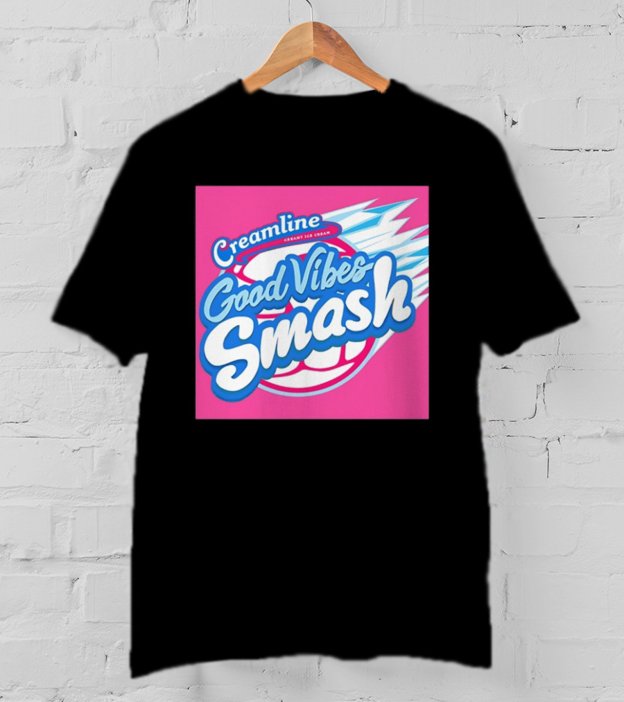 Creamline Good Vibes Smash Creamy Ice Cream Burst T-Shirt