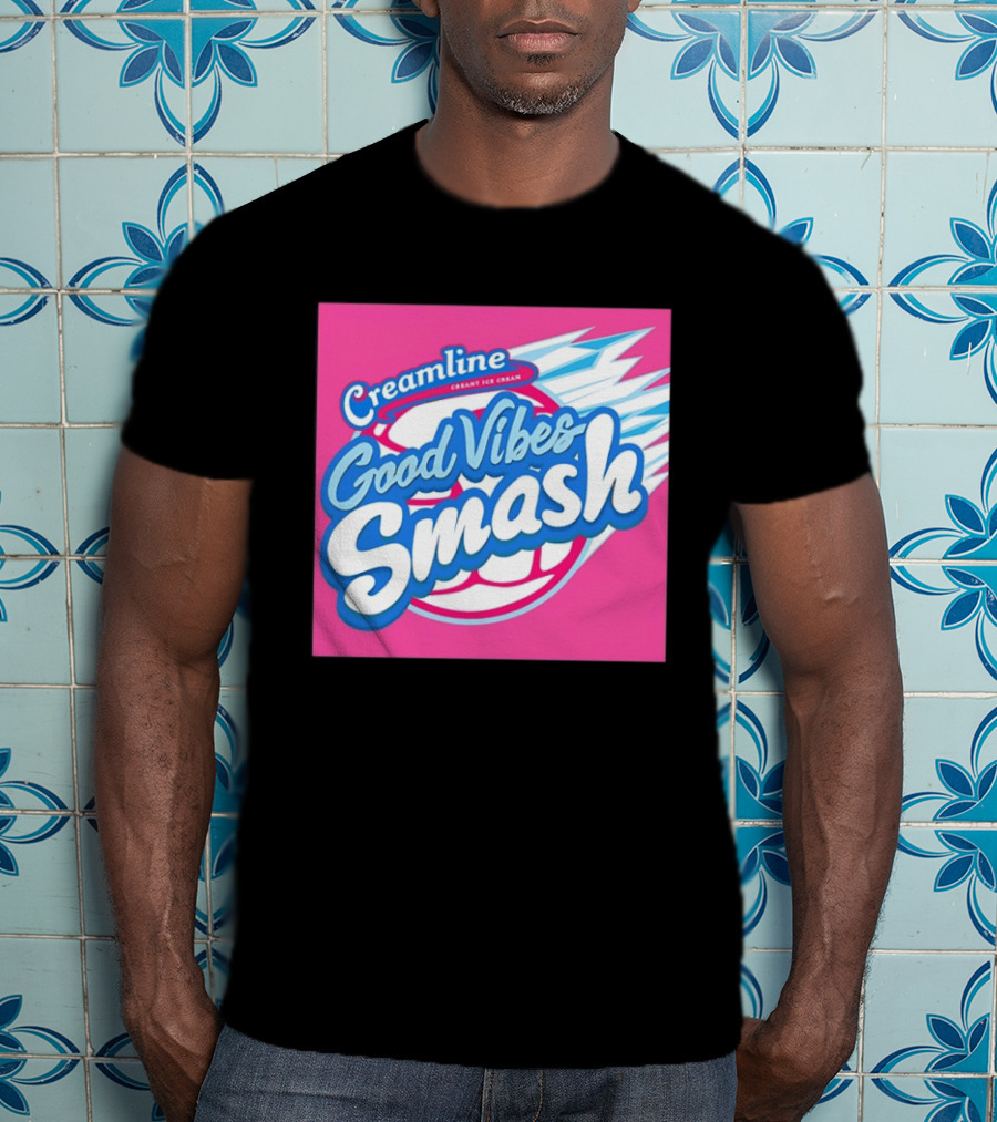 Creamline Good Vibes Smash Creamy Ice Cream Burst T-Shirt