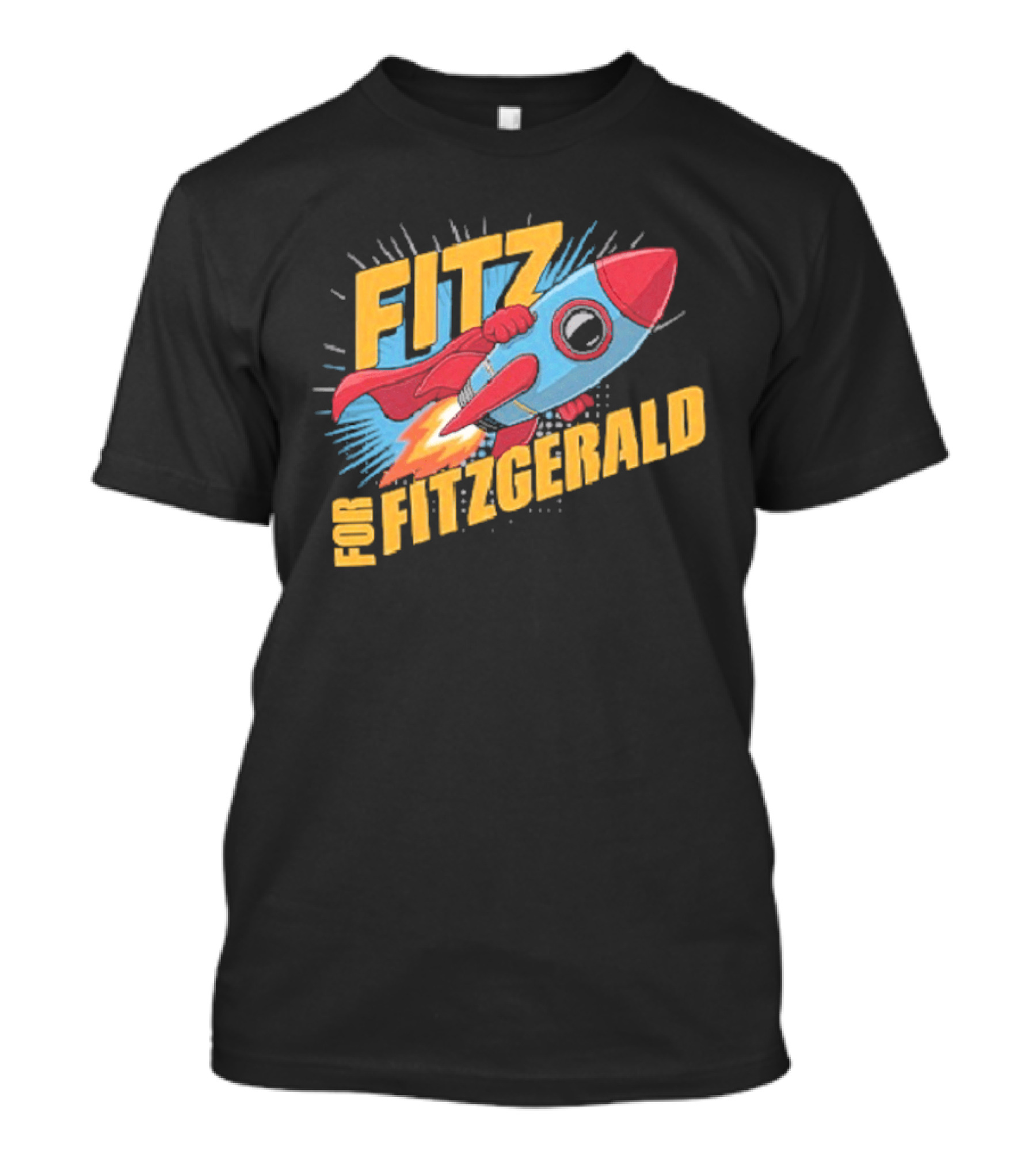 FITZ For FITZGERALD Rocketship T-Shirt