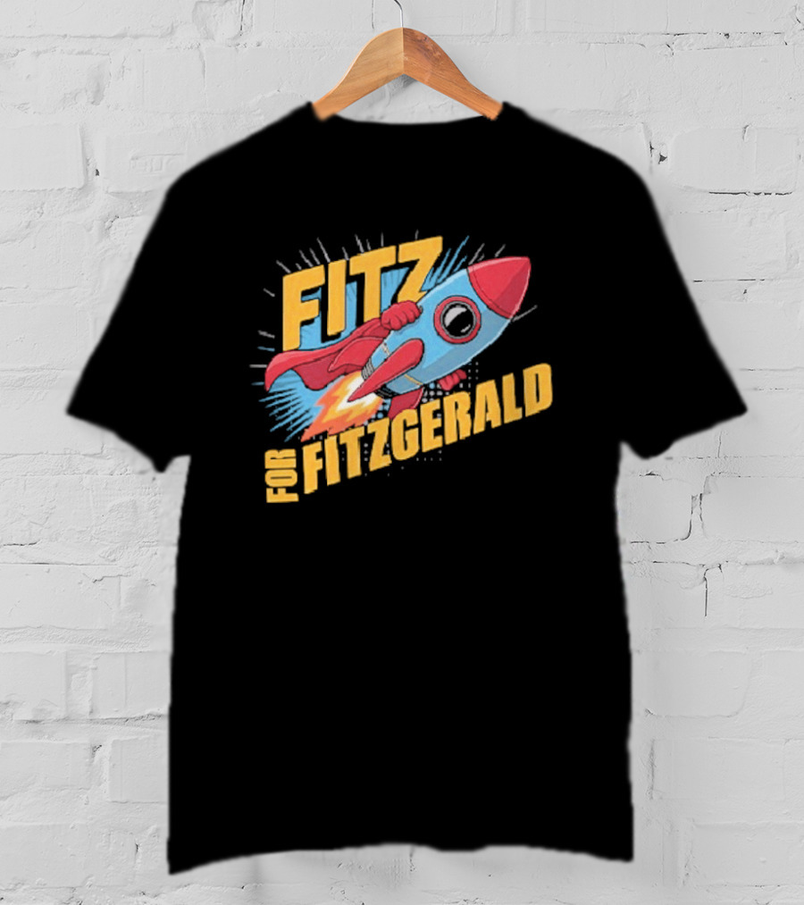 FITZ For FITZGERALD Rocketship T-Shirt
