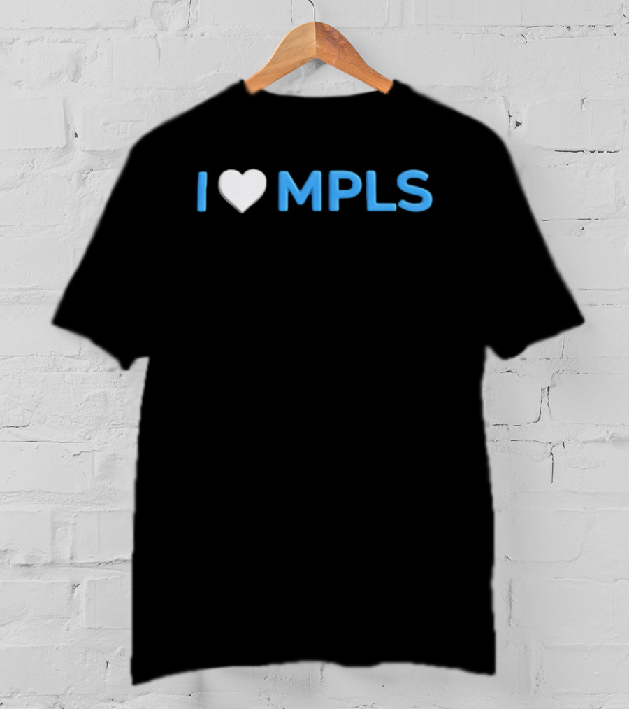 I Love MPLS Heart Minneapolis T-Shirt