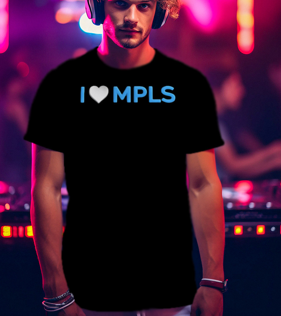 I Love MPLS Heart Minneapolis T-Shirt