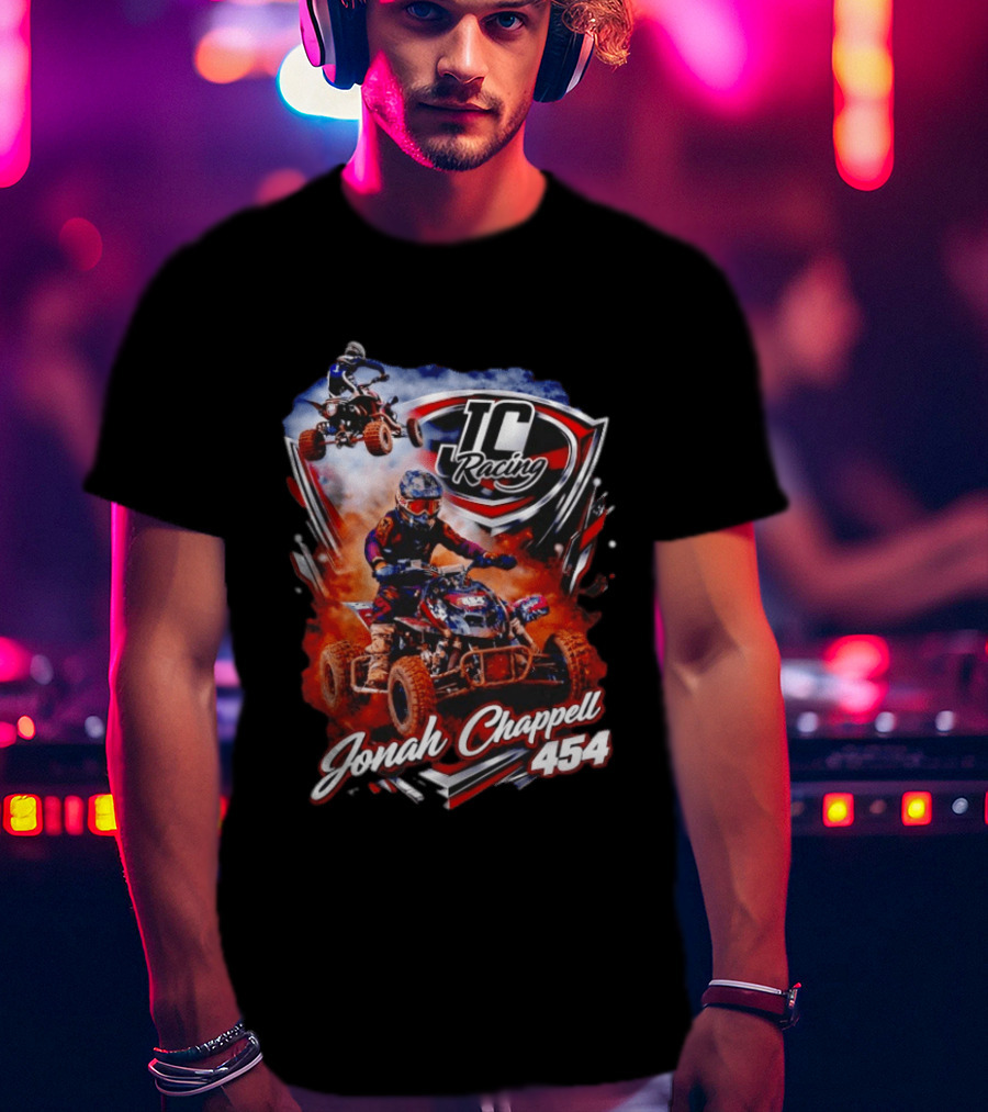 Jonah Chappell 454 JC Racing ATV Motocross Action T-Shirt