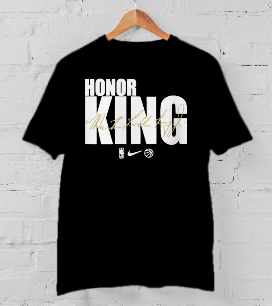 Honor King Martin Luther King Jr LeBron James NBA Nike T-Shirt