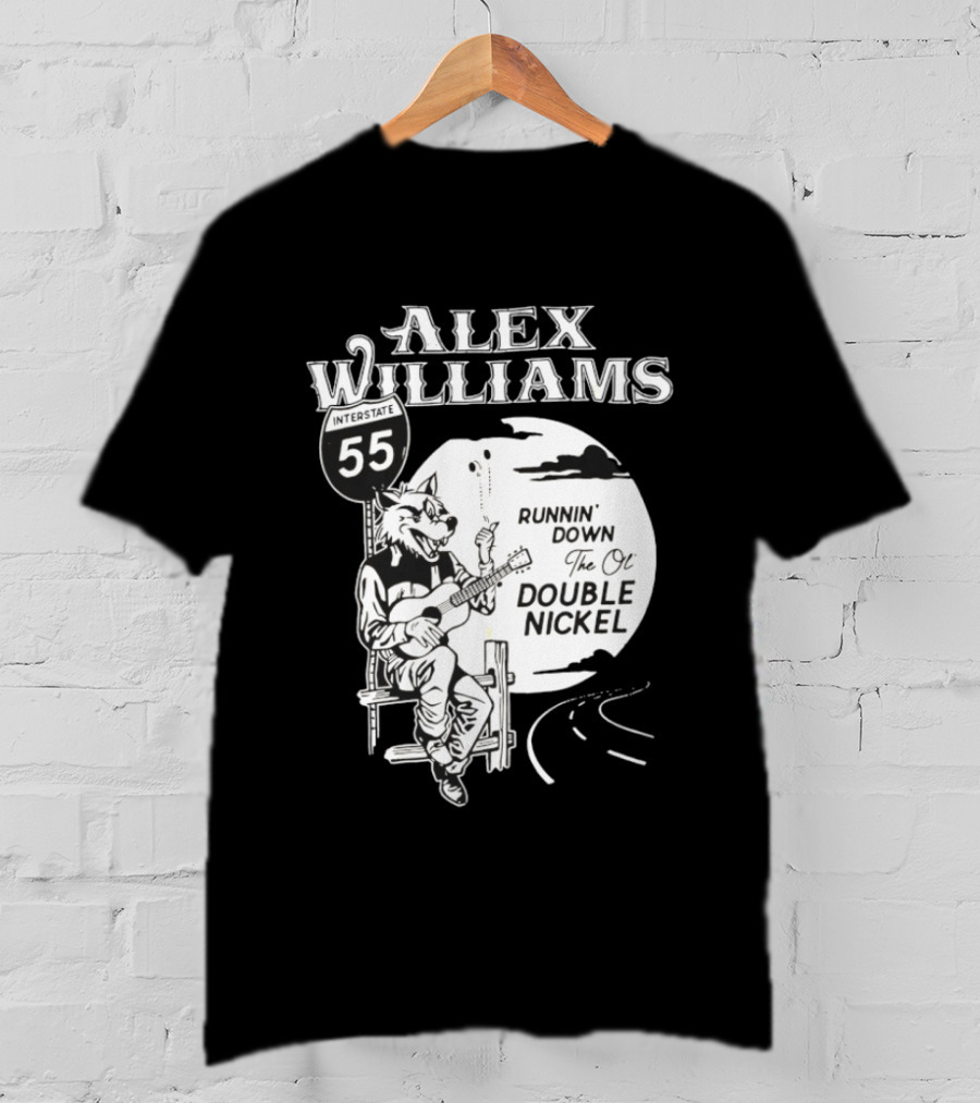 Alex Williams 55 Runnin' Down The Ol' Double Nickel T-Shirt